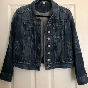 Express Denim Jacket Dark Wash